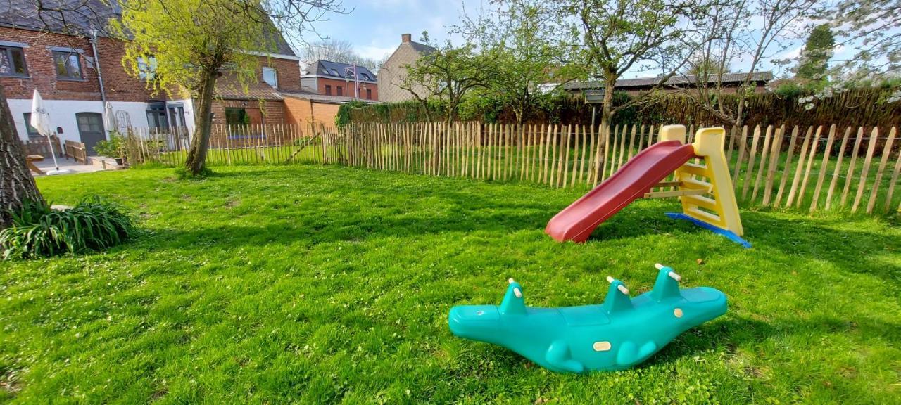 Au Coquelicot : Gite Cosy Pour 8 Pers. Avec Jardin Ath Zewnętrze zdjęcie